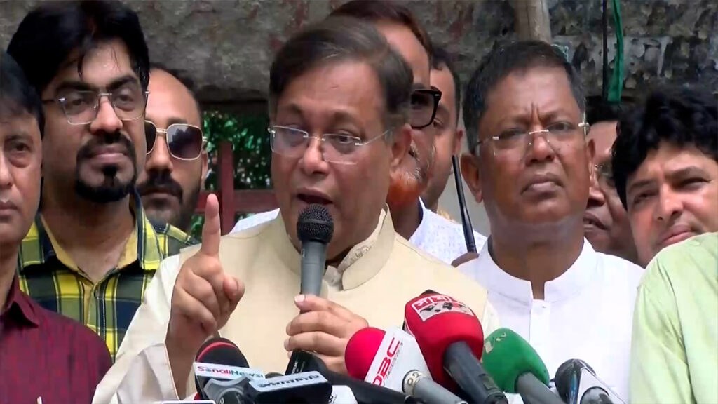 ‘ইসরায়েলের সঙ্গে মিলে দেশের বিরুদ্ধে ষড়যন্ত্র করছে বিএনপি’