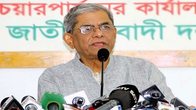 গ্রেপ্তার-মামলা দিয়ে বিএনপিকে রোখা যাবে না: মির্জা ফখরুল