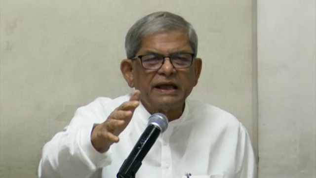 জবাবদিহিতা না থাকায় গত দেড় দশকে রাজনৈতিক কাঠামো পুরোপুরি ধ্বংস হয়েছে: মির্জা ফখরুল