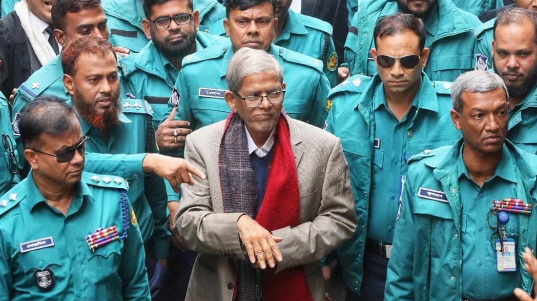 ৯ মামলায় গ্রেপ্তার ফখরুল, জামিন শুনানি বুধবার