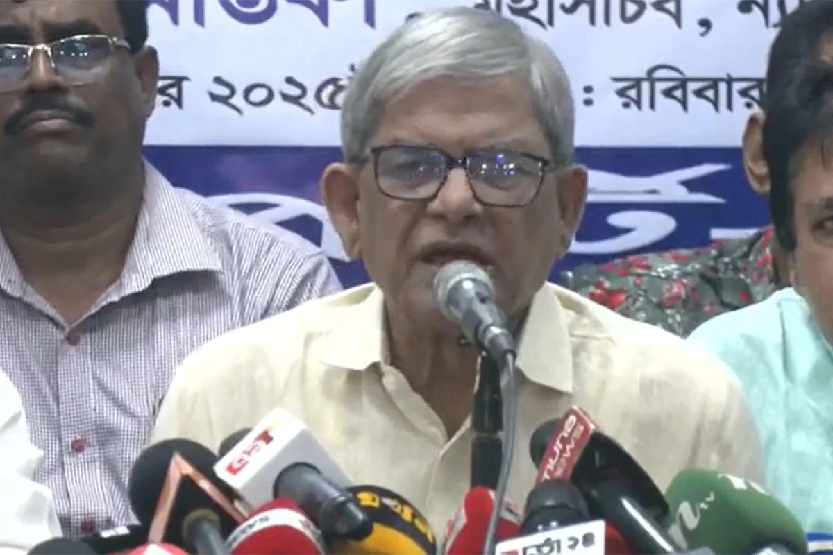 চাপিয়ে দেয়া কোনো কিছু জনগণ মেনে নেবে না: ফখরুল