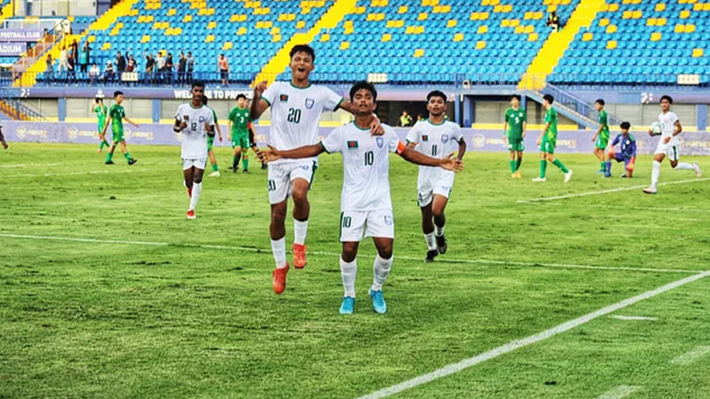 এএফসি অ–১৭ বাছাইপর্ব: ৭–০ গোলে জয় বাংলাদেশের