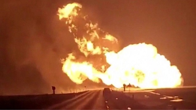 লিথুয়ানিয়ায় গ্যাস পাইপলাইনে ভয়াবহ বিস্ফোরণ