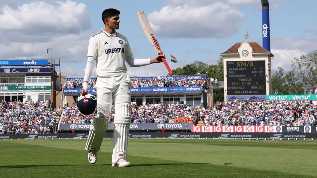 জুলাইয়ের মাসসেরার দৌড়ে শুভমান গিল