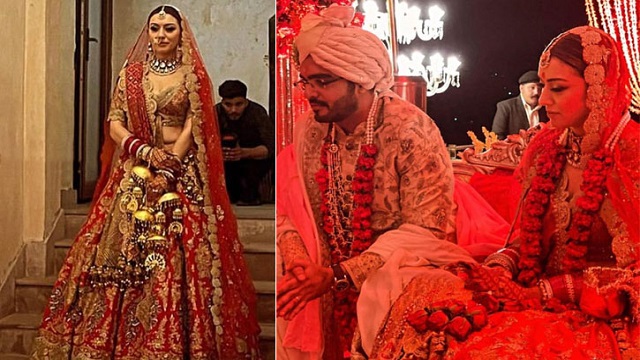 সেই প্রেমিককে বিয়ে করলেন হংসিকা