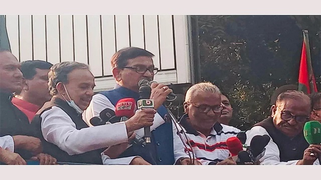 বিএনপি-জামায়াত অপশক্তিকে রাজনীতি থেকে নিশ্চিহ্ন করতে হবে : হানিফ