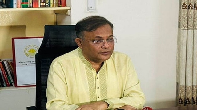 বিএনপি হাঁকডাক করছে : তথ্যমন্ত্রী