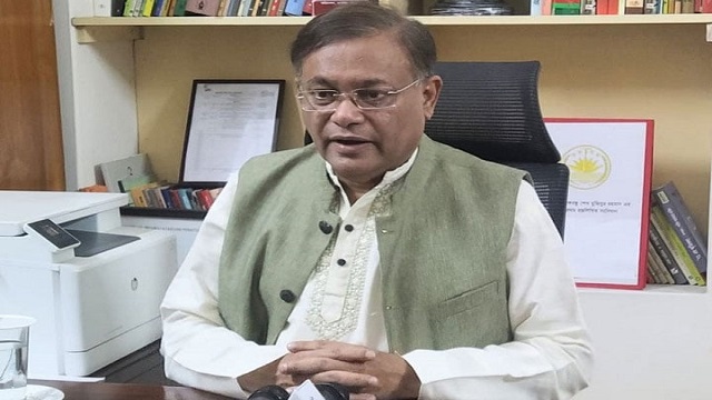 আ লীগ সবসময় চায় বিএনপি পূর্ণ শক্তি নিয়ে জাতীয় নির্বাচনে অংশ নিক: তথ্যমন্ত্রী