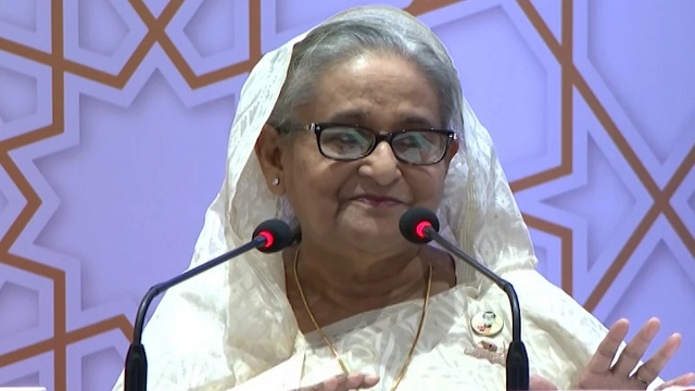 পদ্মা সেতু নির্মাণের পর শর্ত দিতে কেউ সাহস পায় না : প্রধানমন্ত্রী