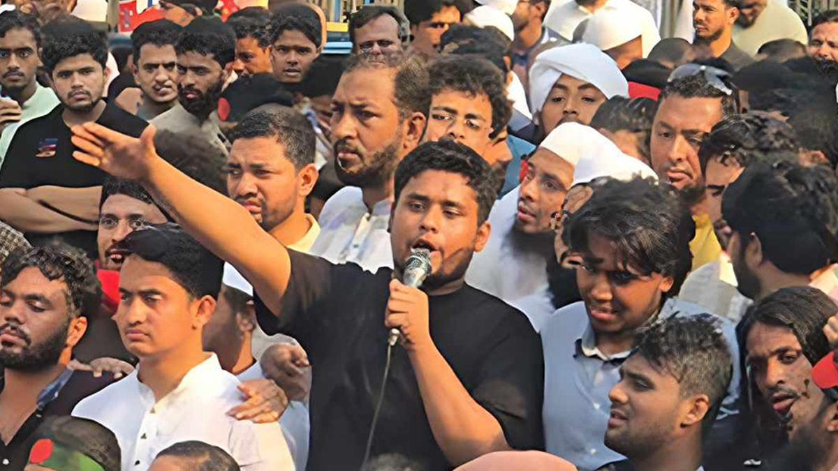 এক ঘণ্টার মধ্যে আ. লীগ নিষিদ্ধের ঘোষণা না এলে ‘লং মার্চ টু যমুনা’