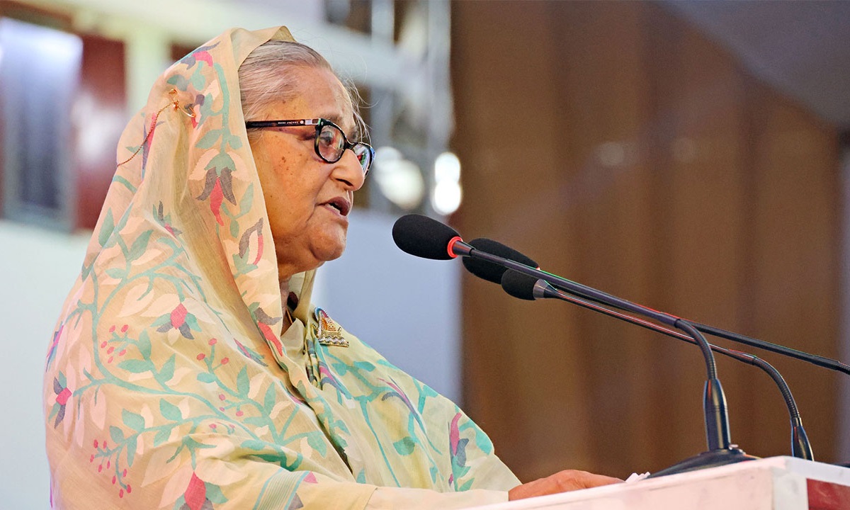 গাজায় আক্রমণের সময় মানবাধিকার কোথায় থাকে: প্রধানমন্ত্রী