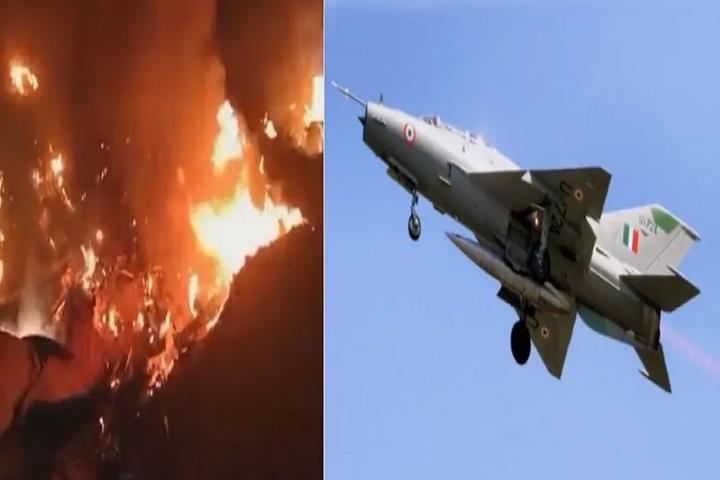 ভারতে যুদ্ধবিমান বিধ্বস্তে ২ পাইলট নিহত