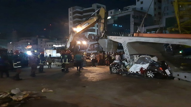 ফ্লাইওভারের গার্ডার পড়ল প্রাইভেটকারে, নিহত বেড়ে ৫