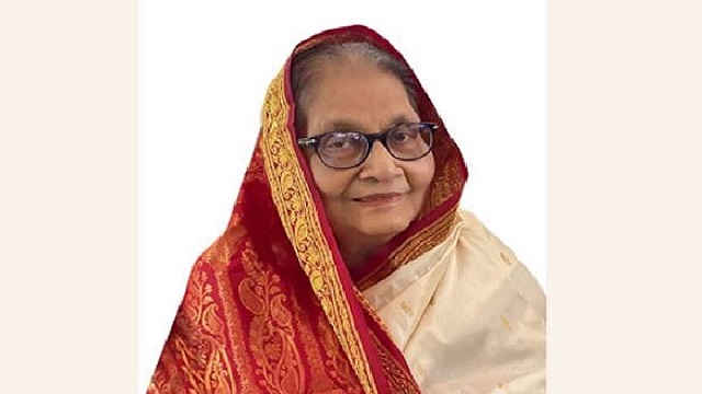বর্ষীয়ান রাজনীতিবিদ সাজেদা চৌধুরী আর নেই