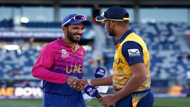 আমিরাতের বিপক্ষে টস হেরে ব্যাটিংয়ে শ্রীলঙ্কা