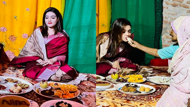 চার মাসেই ‘সাধ’ খেলেন মাহি