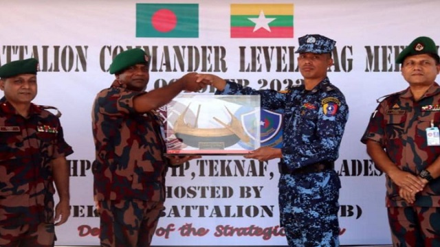 বাংলাদেশ সীমান্তে গোলা পড়ায় মিয়ানমারের দুঃখ প্রকাশ