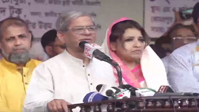 তারেক রহমানের নেতৃত্বে গঠন হবে জাতীয় সরকার : মির্জা ফখরুল