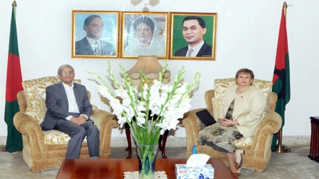 কানাডার হাইকমিশনারের সঙ্গে মির্জা ফখরুলের বৈঠক