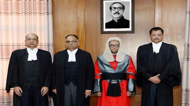 আজ থেকে আপিল বিভাগে দায়িত্ব পালন করবেন নতুন তিন বিচারপতি