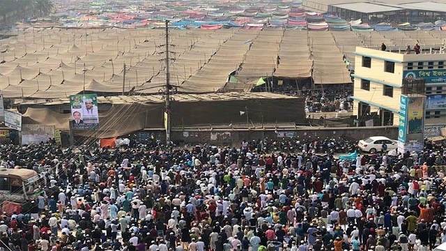 বিশ্ব ইজতেমায় চলছে দ্বিতীয় দিনের বয়ান