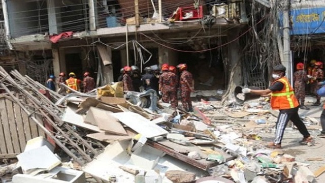 গুলিস্তানে বিস্ফোরিত ভবন থেকে আরও দুই মরদেহ উদ্ধার