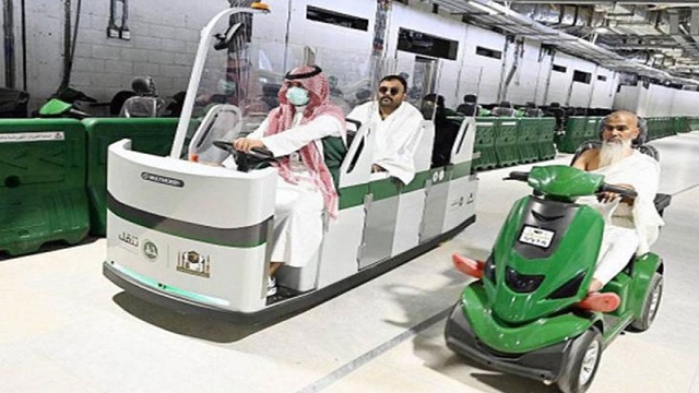 ওমরাহ হজে বয়স্কদের জন্য থাকছে ইলেকট্রিক গাড়ি