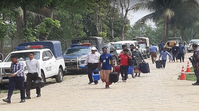 রোহিঙ্গা প্রত্যাবাসন : টেকনাফে মিয়ানমারের প্রতিনিধি দল
