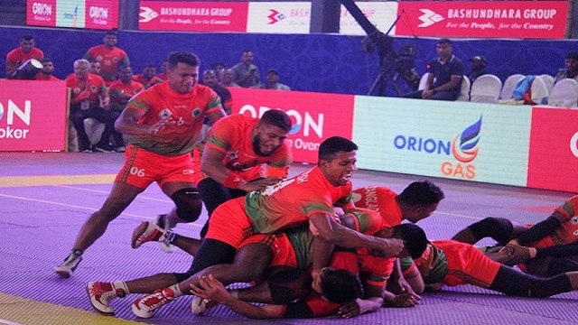 বঙ্গবন্ধু আন্তর্জাতিক কাবাডিতে বাংলাদেশের হ্যাটট্রিক জয়