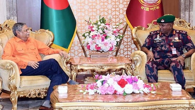 সীমান্ত হত্যা বন্ধে বিজিবিকে আরও তৎপর হতে রাষ্ট্রপতির আহ্বান