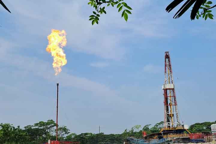 ভোলায় আরেকটি কূপে গ্যাসের সন্ধান