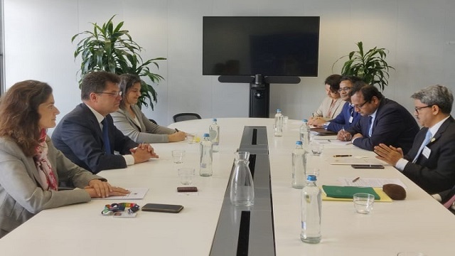 ইইউ’র প্রতিনিধিদের সঙ্গে পররাষ্ট্র প্রতিমন্ত্রীর বৈঠক