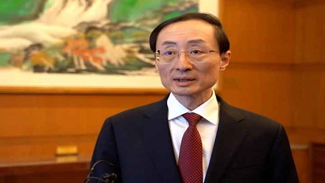 চীনের ভাইস মিনিস্টার ওয়েইডং ঢাকায়