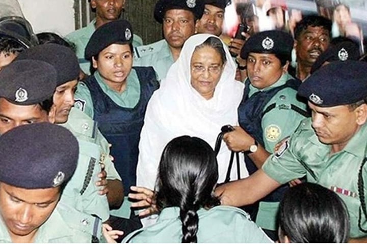 শেখ হাসিনার কারাবন্দি দিবস আজ