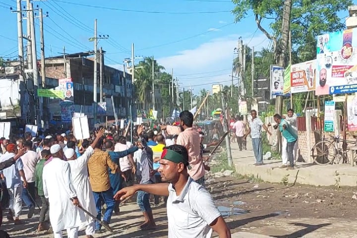 লক্ষ্মীপুরে আওয়ামী লীগ-বিএনপি সংঘর্ষ, নিহত ১