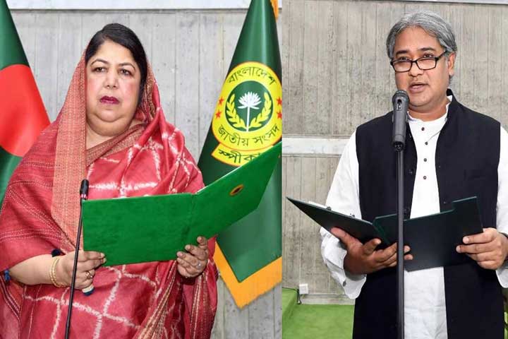 শপথ নিলেন নবনির্বাচিত সংসদ সদস্য আরাফাত