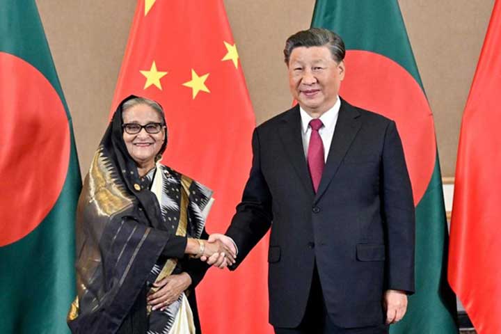বাংলাদেশে বহিরাগত হস্তক্ষেপের বিরোধিতা করে চীন : শি জিনপিং