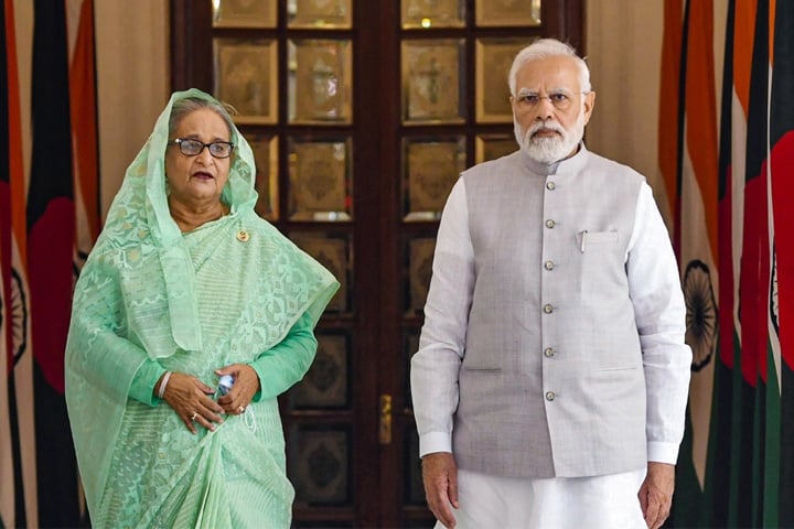 বিকেলে নরেন্দ্র মোদির সঙ্গে বৈঠকে বসছেন শেখ হাসিনা