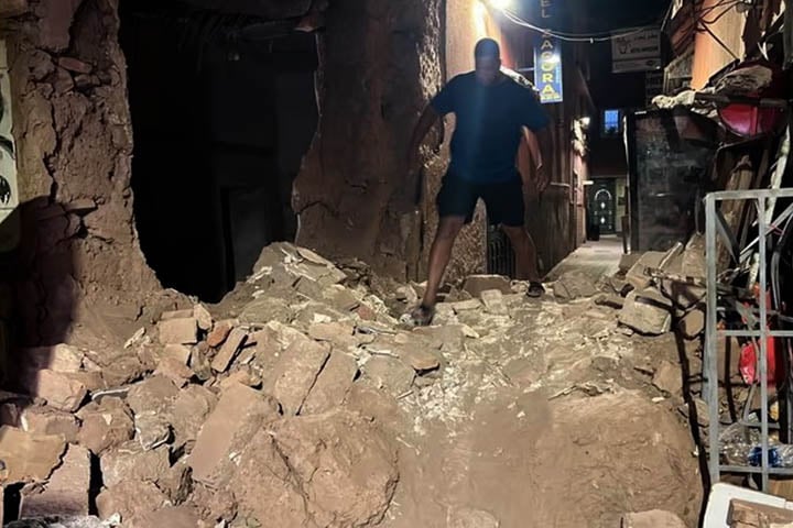 মরক্কোতে ভয়াবহ ভূমিকম্পে নিহত বেড়ে ৬৩২