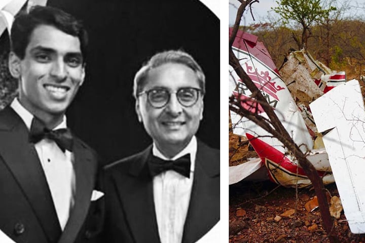 বিমান দুর্ঘটনায় ছেলেসহ ভারতীয় ধনকুবের নিহত