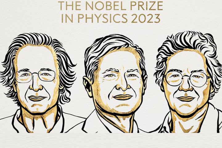 পদার্থে নোবেল পেলেন তিন বিজ্ঞানী