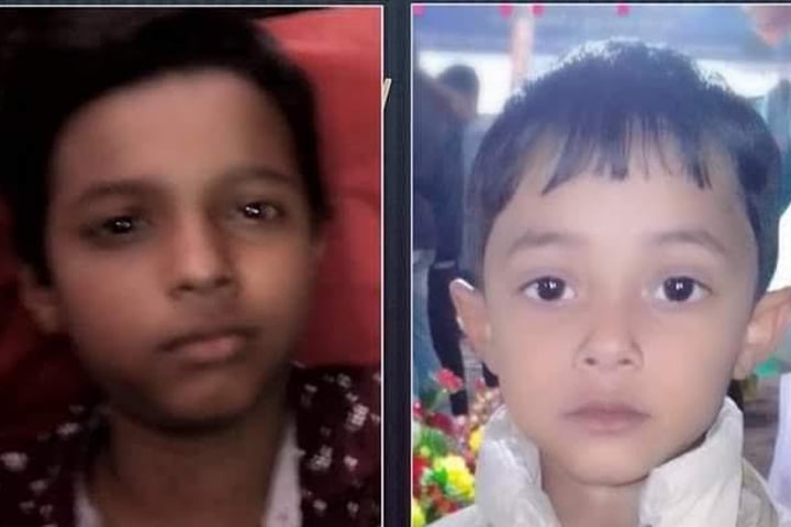 ঘুমন্ত অবস্থায় আগুনে পুড়ে দুই শিশুর মৃত্যু