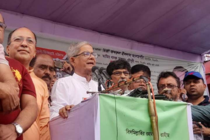 আমেরিকা থেকে খালি হাতে আসছে শেখ হাসিনা : মির্জা ফখরুল