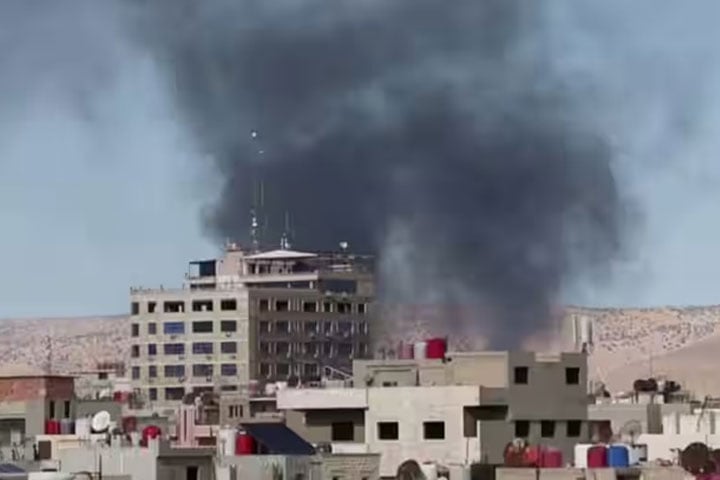 সিরিয়ায় মিলিটারি একাডেমিতে ড্রোন হামলা, নিহত বেড়ে শতাধিক