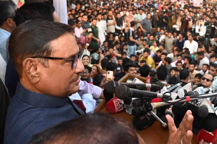 ডান্ডা মেরে নয়, ইউরেনিয়াম ঢেলে ঠান্ডা করে দেব : কাদের