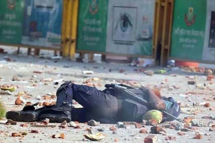 বিএনপির সঙ্গে সংঘর্ষে পুলিশ কনস্টেবল নিহত