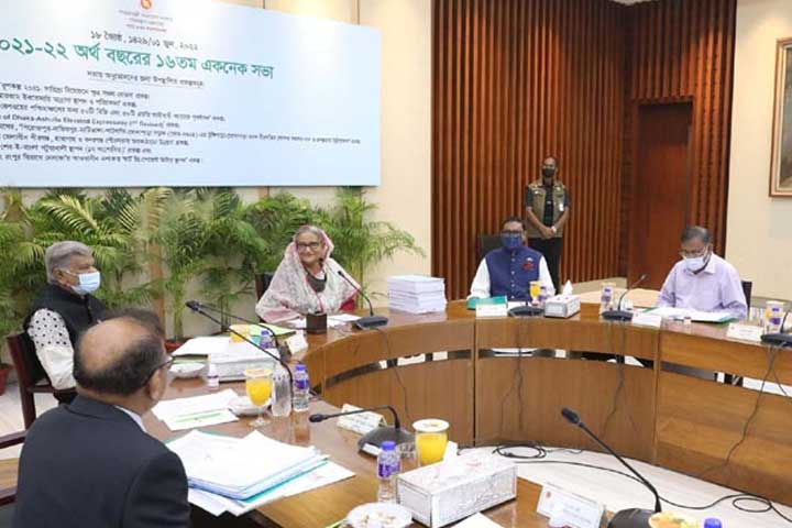তফসিল ঘোষণার আগে একনেকে ৩৭ প্রকল্প অনুমোদন