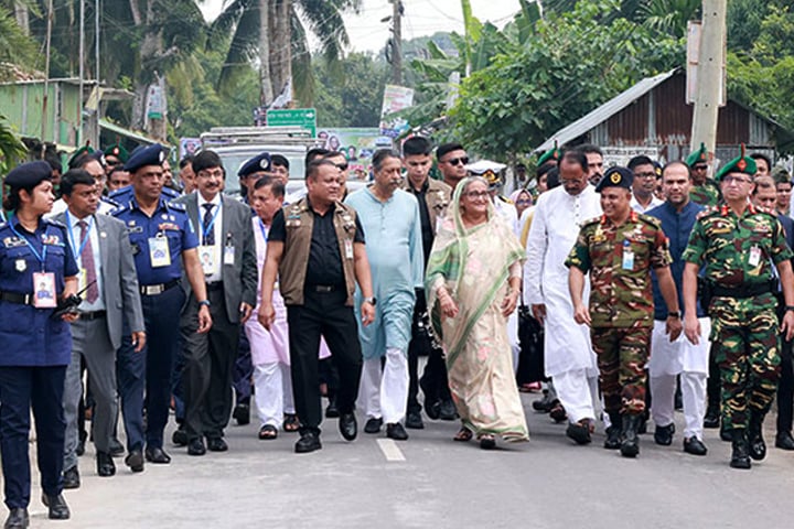 কোটালীপাড়ায় প্রধানমন্ত্রী