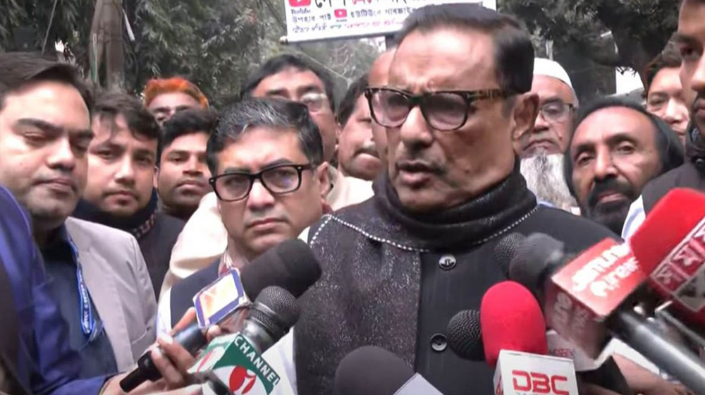 শেখ হাসিনা কোনো নিষেধাজ্ঞার পরোয়া করে না : কাদের