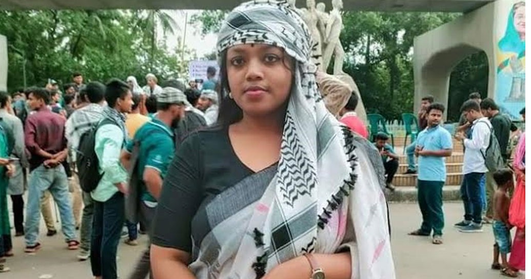 ডিবি হেফাজতে কোটা আন্দোলনের আরেক সমন্বয়ক নুসরাত